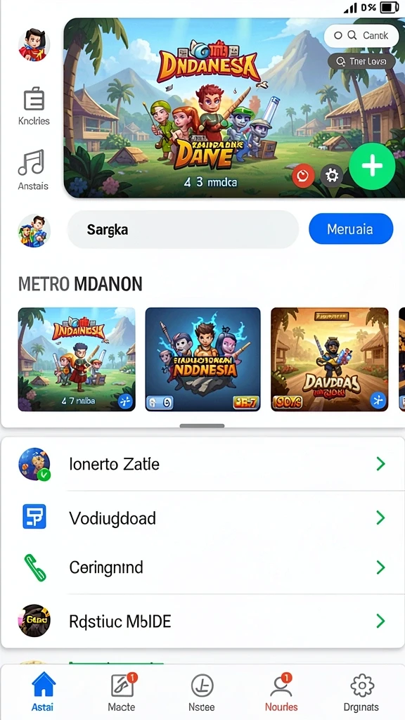 Mode multiplayer yang memungkinkan interaksi dengan pemain lain.