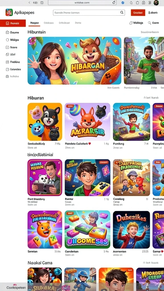 Screenshot menampilkan antarmuka pengguna yang menarik dan ramah.