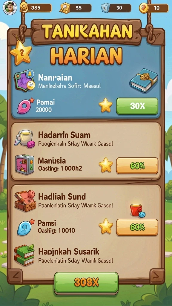 Karakter baru yang siap membanjiri petualangan.