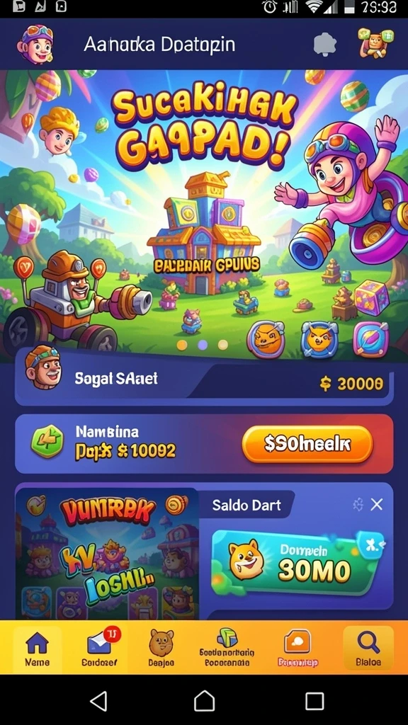 Mode permainan yang beragam dan seru.