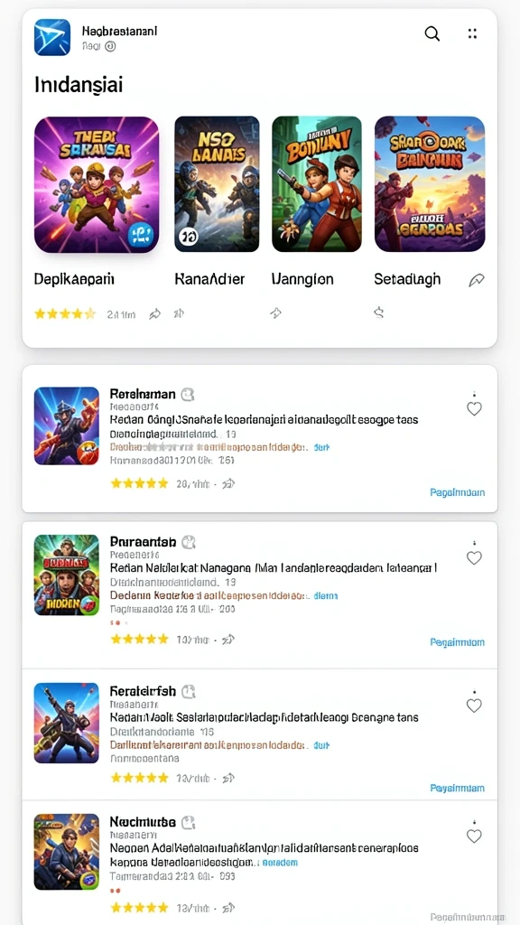 Screenshot menampilkan karakter utama dalam aksi heroik.