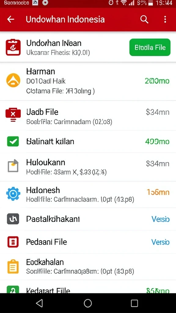 Tampilan antarmuka yang ramah pengguna dan menarik.