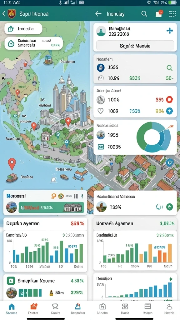Tangkapan layar interaksi dengan pemain lain dalam mode multipemain.