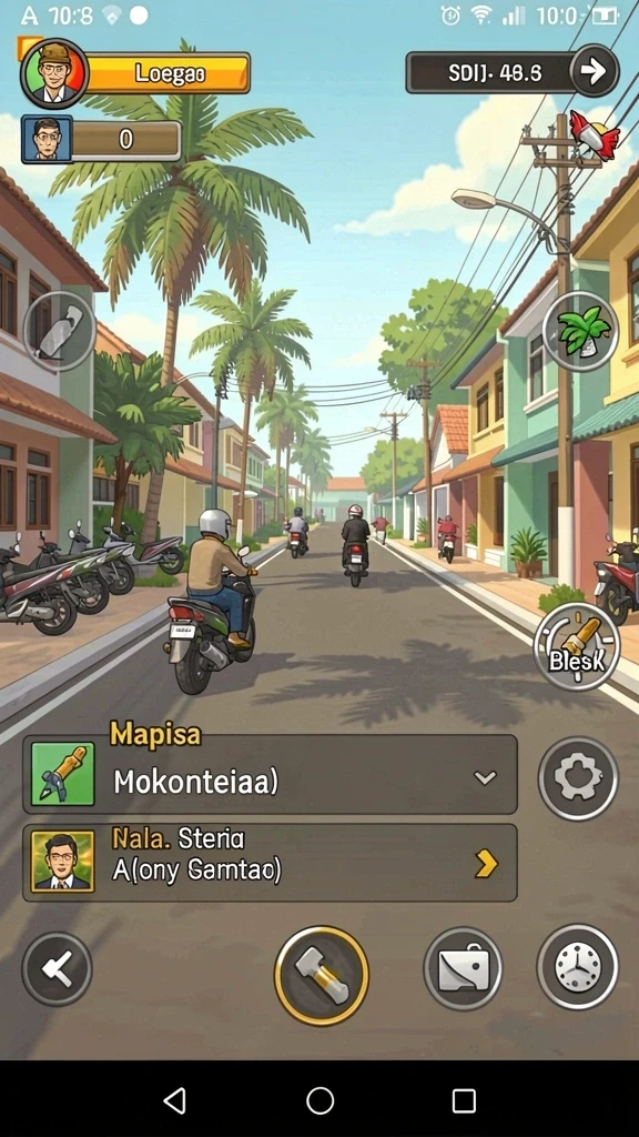 Karakter utama dalam petualangan seru.