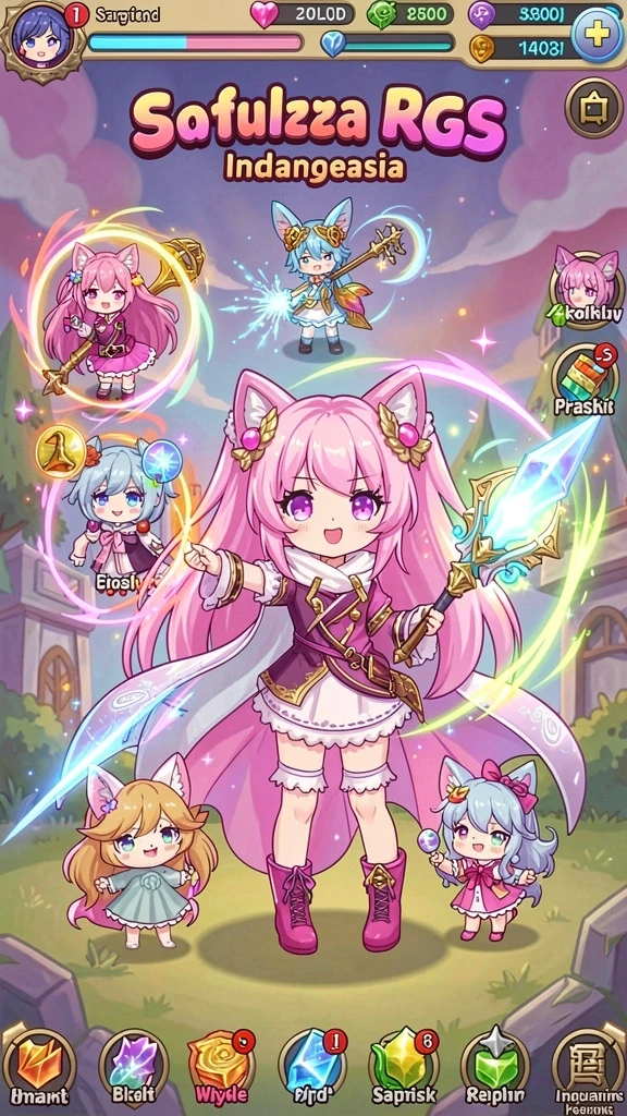 Screenshot menunjukkan mode multiplayer yang seru.