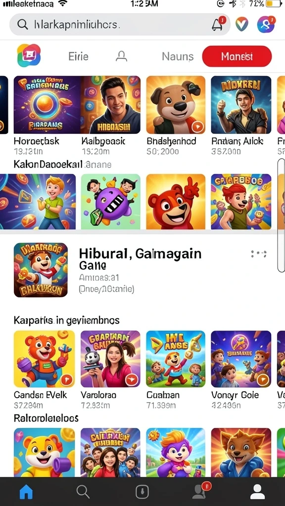 Fitur turnamen mingguan dengan hadiah menarik.