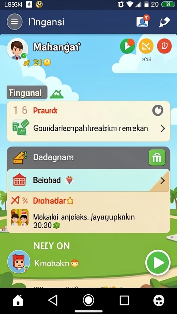 Tampilan antarmuka yang menarik dan mudah dipahami.