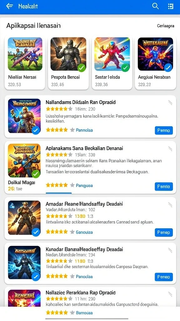 Tampilan antarmuka yang menarik dan mudah digunakan.