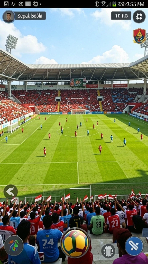 Tampilan grafis yang menakjubkan dan penuh warna.