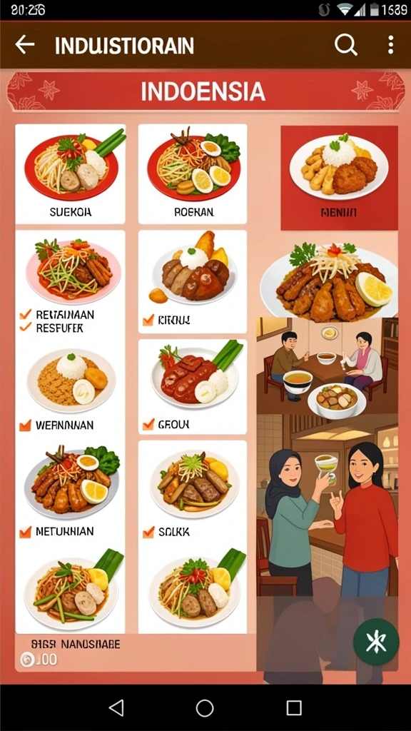 Screenshot menunjukkan karakter utama dalam petualangan epiknya.