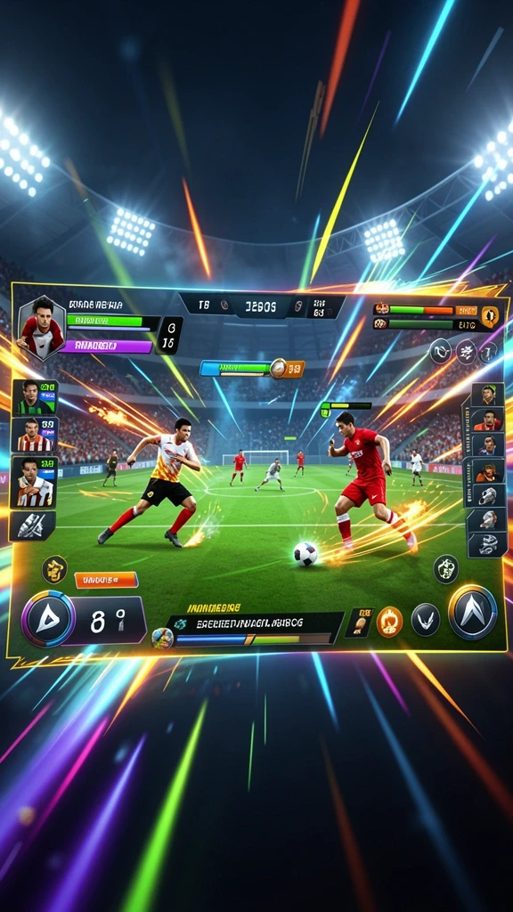 Tampilan utama IDNSCORE yang menarik perhatian.