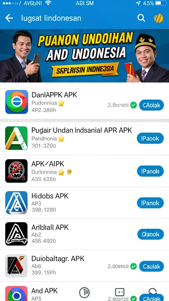 Tampilan antarmuka yang ramah pengguna.