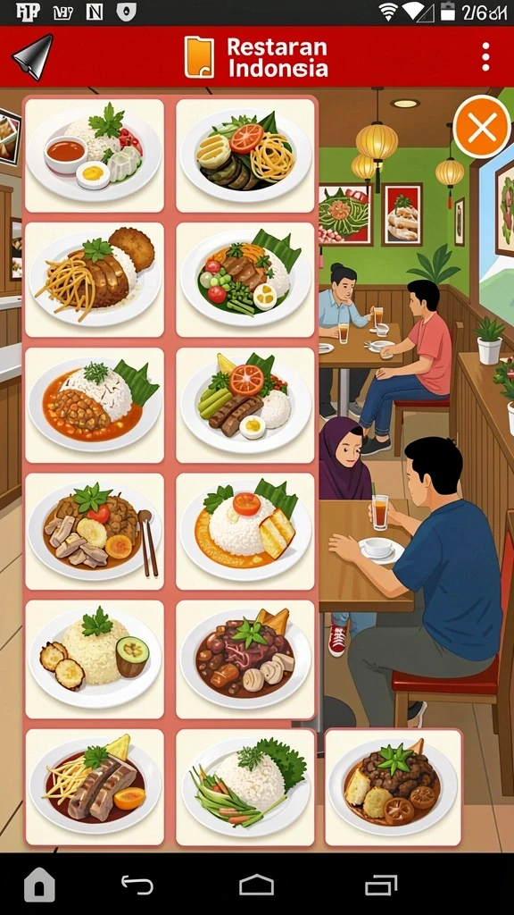 Tampilan antarmuka yang menarik dan mudah digunakan.