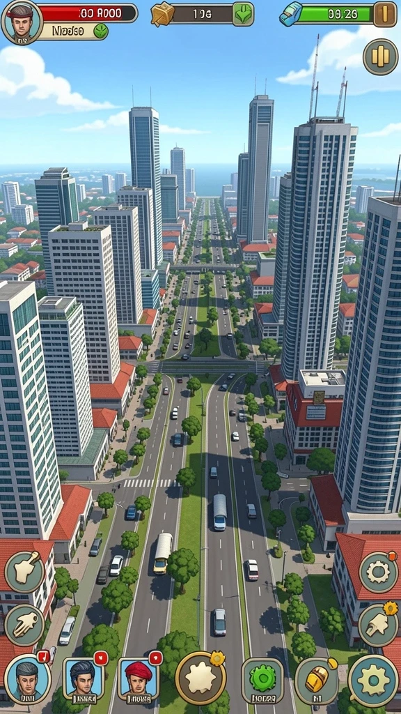 Karakter baru dengan desain yang kreatif.