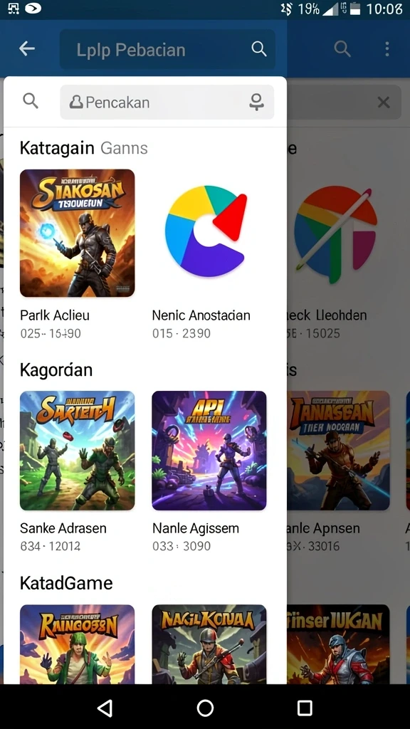 Tampilan antarmuka yang menarik dan mudah dinavigasi.