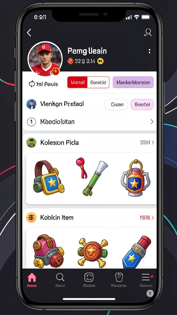 Tampilan menarik dan antarmuka intuitif di KOIN99.