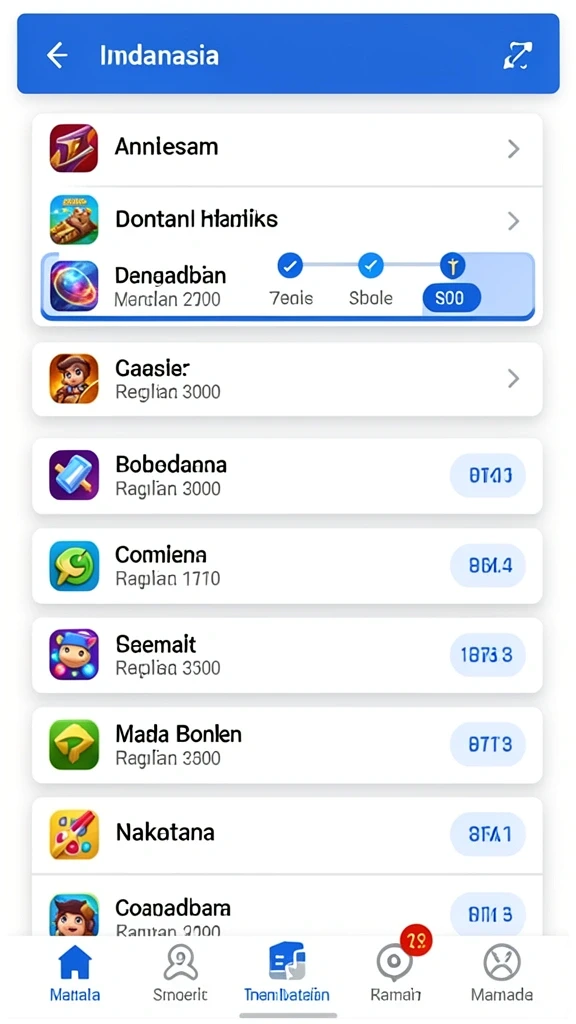 Gameplay yang interaktif dan penuh tantangan seru.