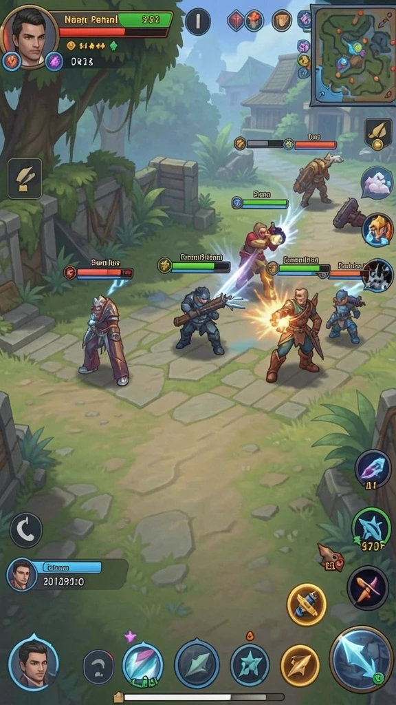 Fitur multiplayer yang memungkinkan bersaing dengan teman.
