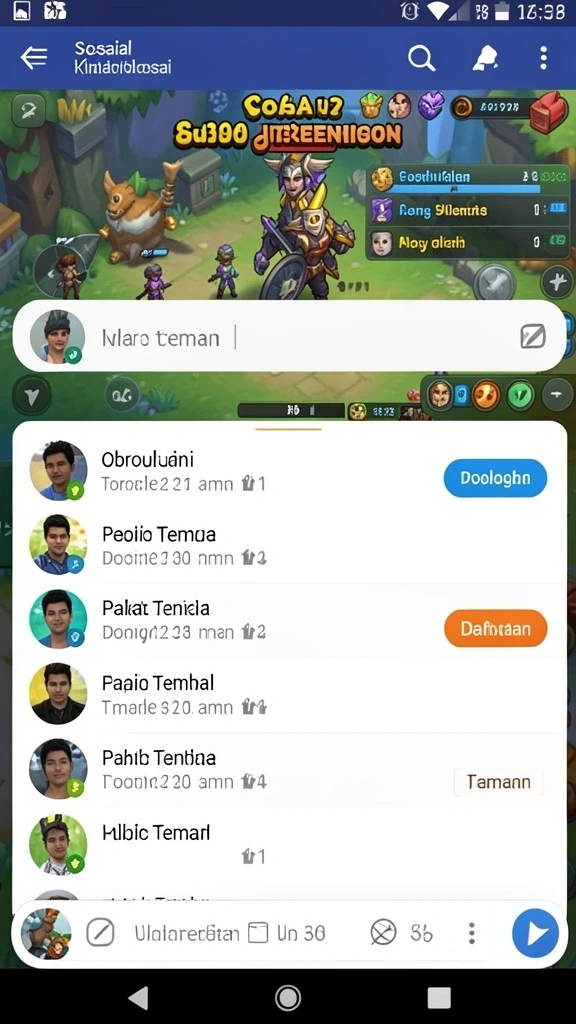 Mode multiplayer yang seru untuk bersaing.