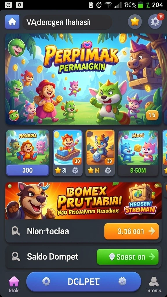 Tampilan antarmuka yang intuitif dan mudah digunakan.