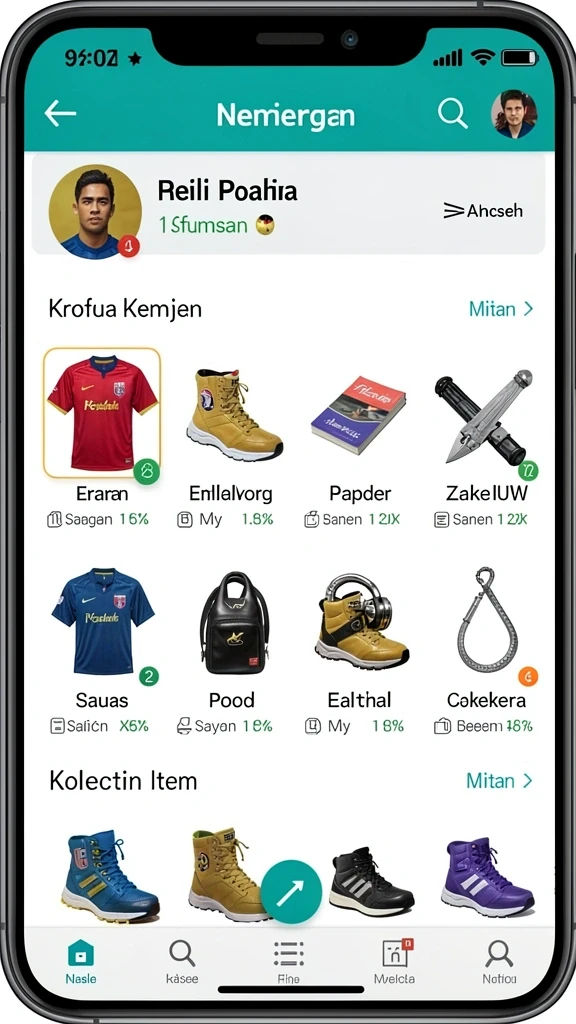 Trek balap yang menantang dan detail visual yang menakjubkan.