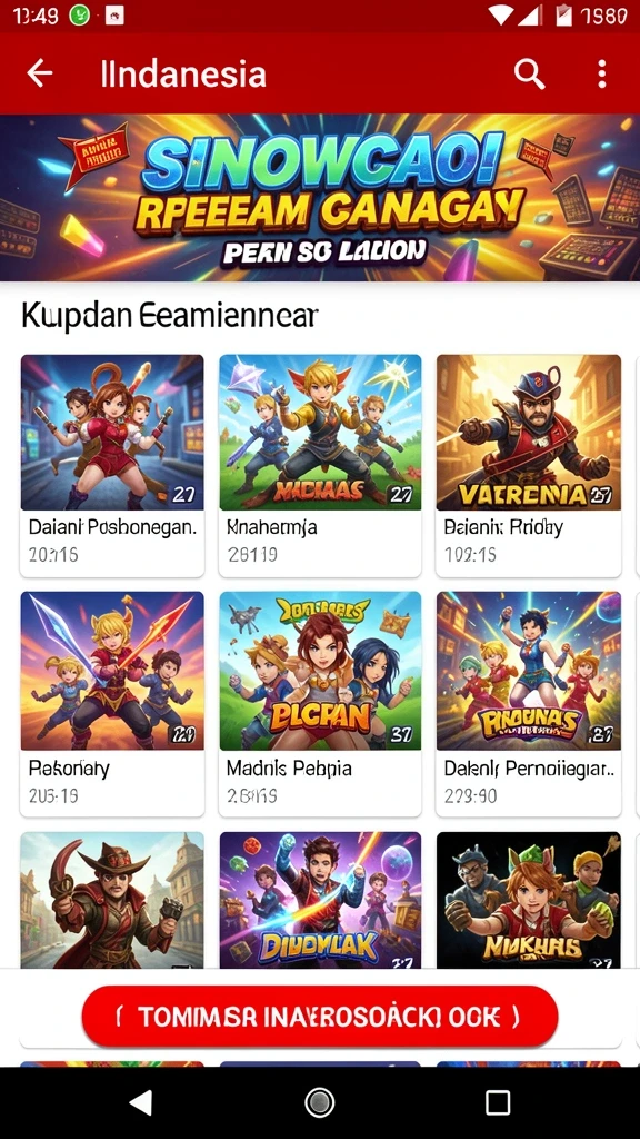 Level permainan yang penuh warna dan menantang untuk dijelajahi.