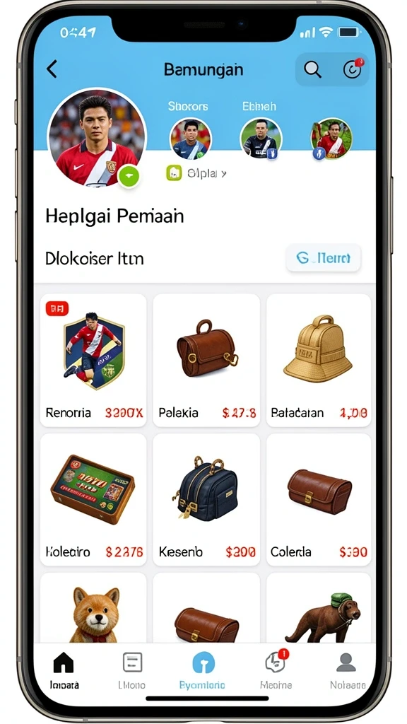 Tampilkan komunitas aktif dalam fitur chat.
