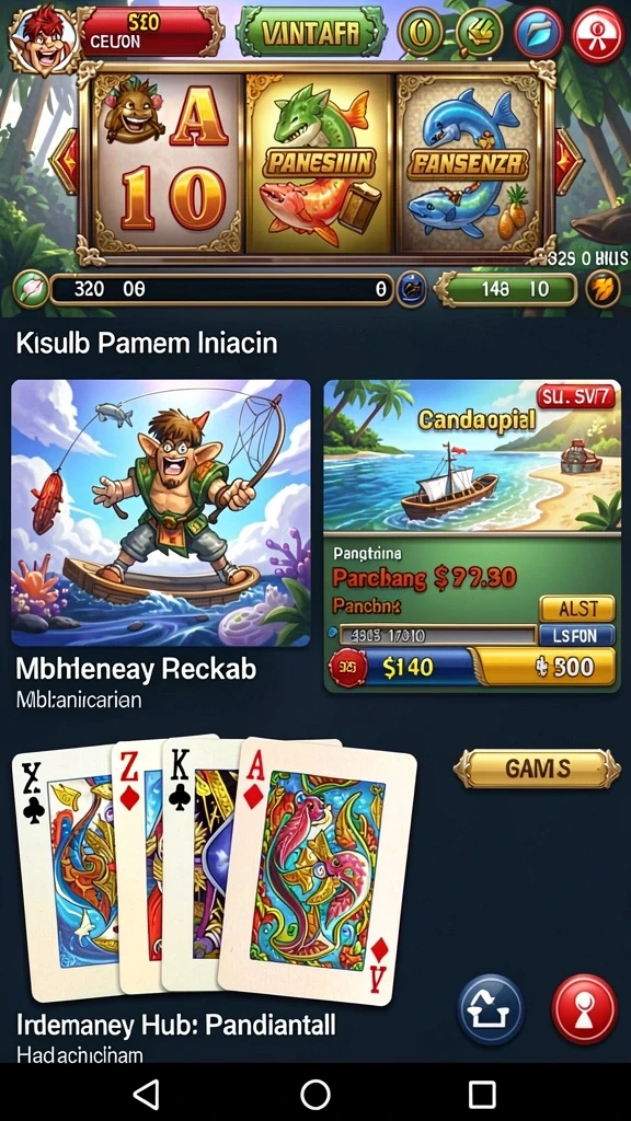 Tangkapan layar yang menampilkan grafis menakjubkan dalam game.