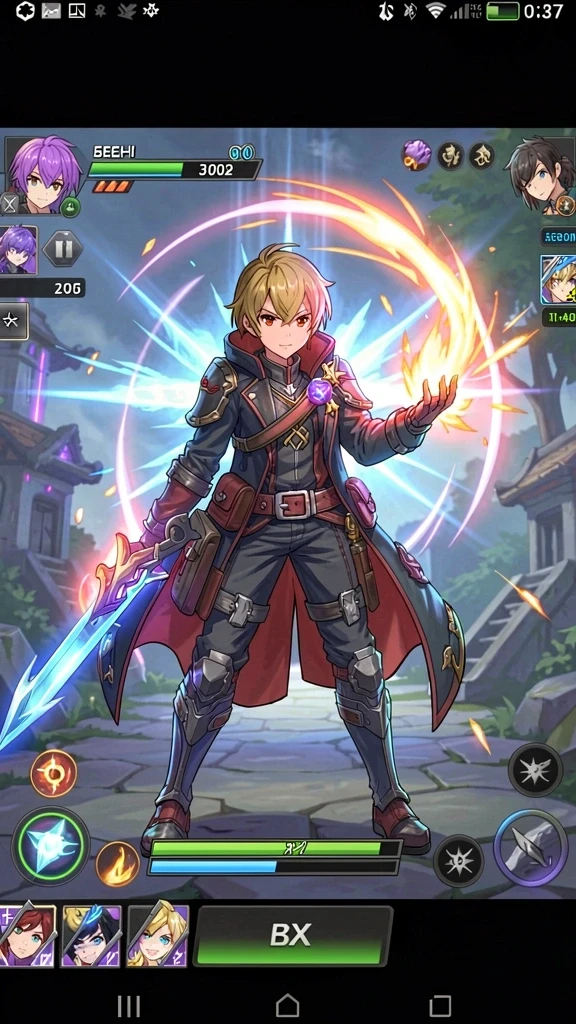 Tampilan gameplay yang seru dan menarik.