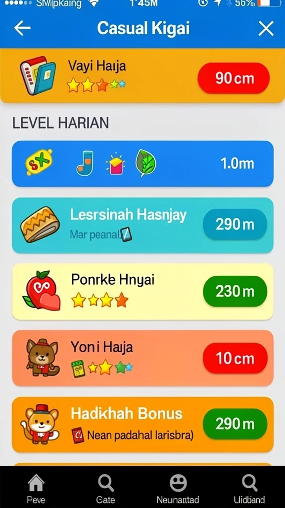 Tampilan antarmuka yang menarik dan mudah digunakan.