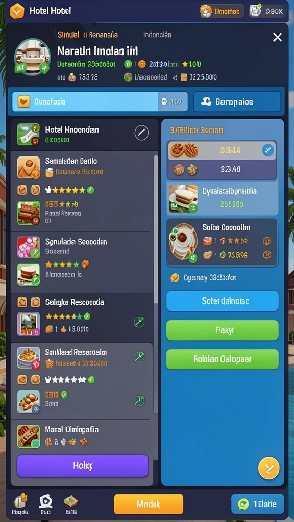 Fitur chat yang memungkinkan komunikasi antar pemain.