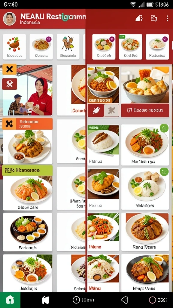 Tampilan antarmuka yang sederhana dan mudah digunakan.