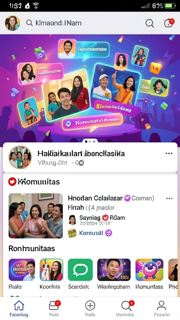 Pengalaman bermain yang seru dan mendebarkan.