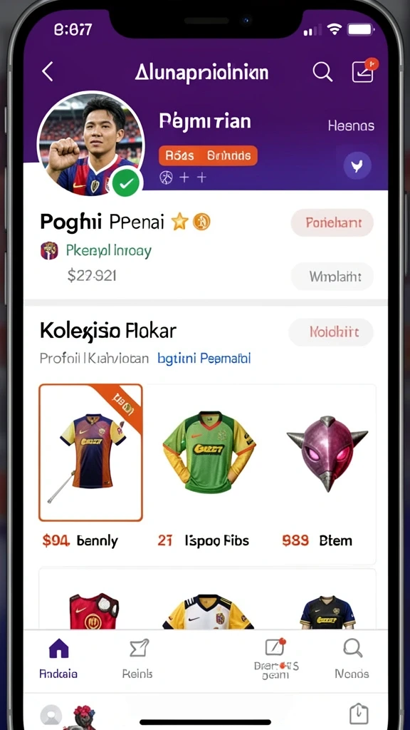 Tampilan antarmuka yang intuitif dan menarik.