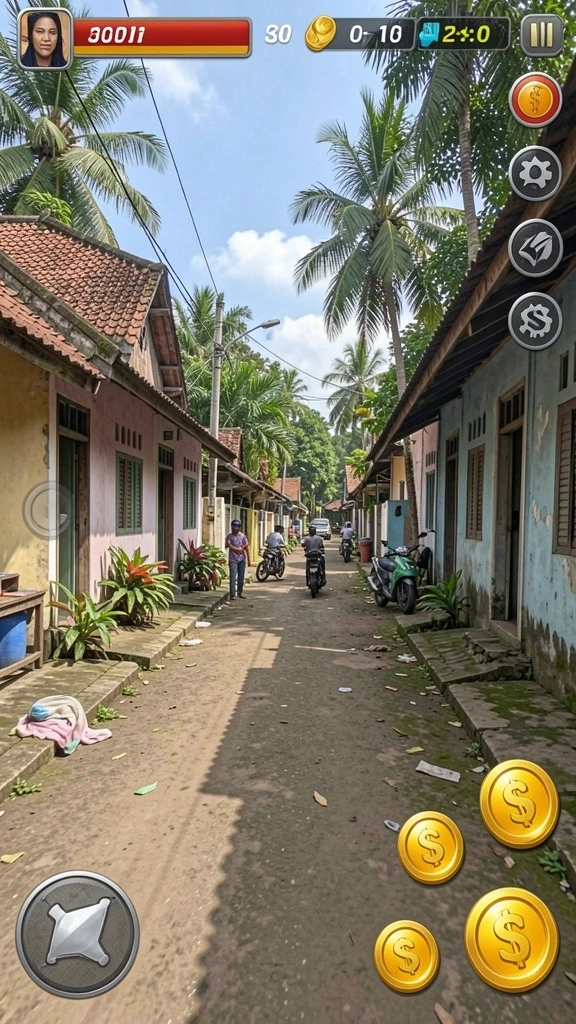 Tampilan menarik dari tema slot yang beragam.