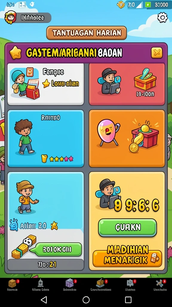 Sistem bonus yang menguntungkan dan menyenangkan.