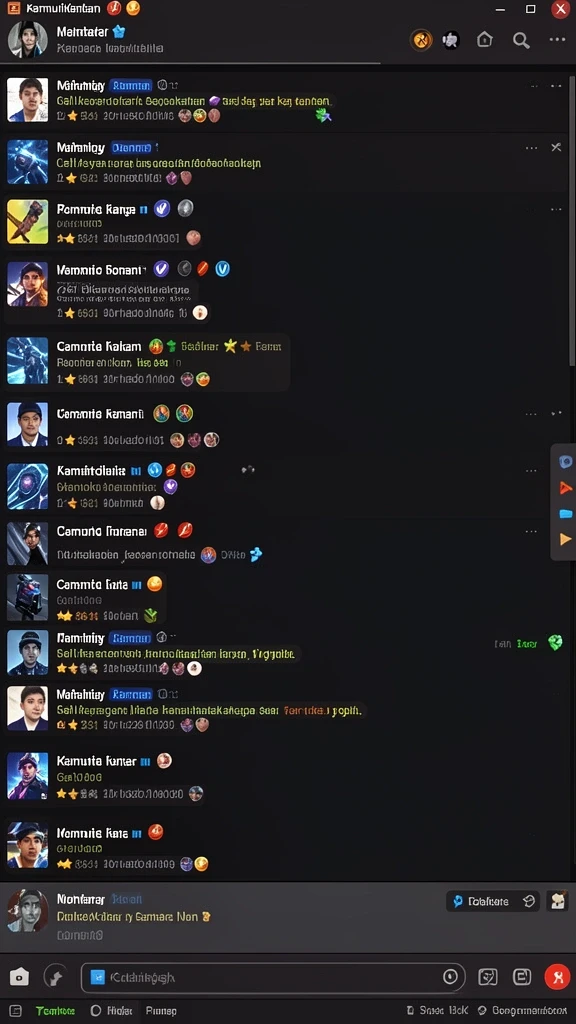 Tangkapan layar menunjukkan gameplay penuh warna dan menarik.