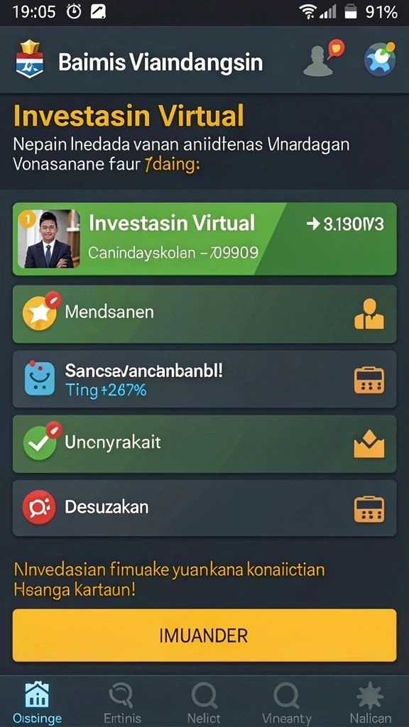 Pengalaman bermain yang mendebarkan dan interaktif.