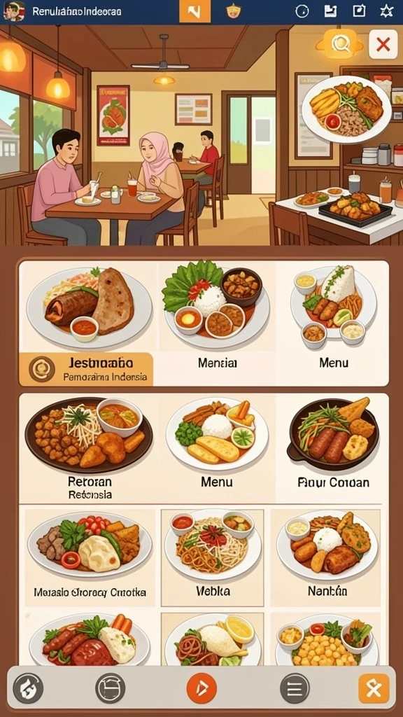 Tangkapan layar menunjukkan berbagai senjata yang dapat diupgrade.
