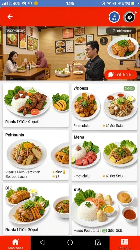 Karakter unik yang dapat dipilih sesuai selera.