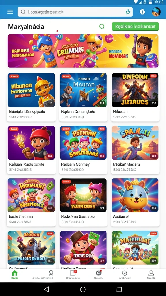 Fitur karakter unik yang bisa dipilih.