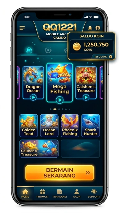 qq1221 — layar beranda